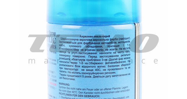 Лак тонуючий №03 &quot;СИНІЙ&quot;, Аерозоль 400ml - фото 3