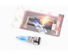 Лампа фары P15D-25-1 12V 35/35W синяя "свеча"
