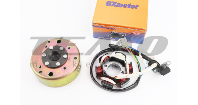 Магнето в зборі (6 котушок) 5 дроти - "3+2" - фото 1