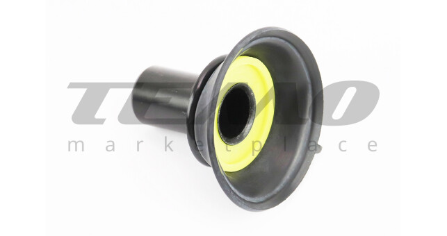 Мембрана круглая 18мм (метал) - фото 1