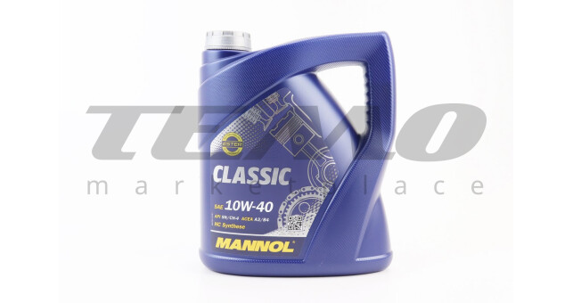 Масло 4T 10W-40 - полусинтетическое универсальное "Classiс", 4L - фото 1