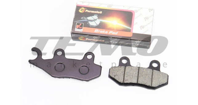 Тормозные колодки (дисковые) левое ухо, Viper - RACE/STORM/CG/СВ/HONDA-LS125;NSR 50;MBX 50/LIFAN/KYMCO-Pulsar/LONCIN, к-кт 2шт - фото 1