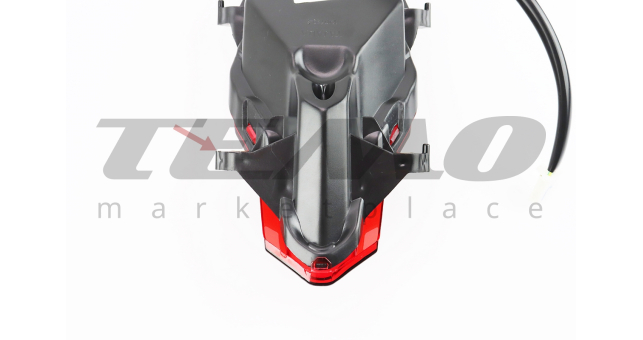 УЦЕНКА Loncin JL200-68A Фонарь задний в сборе (отломана одна направляющая) - фото 2