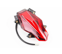 УЦЕНКА Loncin JL200-68A Фонарь задний в сборе (отломана одна направляющая)