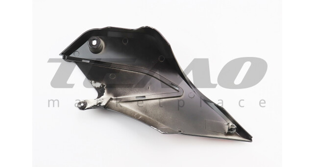 Пластик боковой передний X-Road Light 200/250/GEON правый чёрный с красным рисунком - фото 2