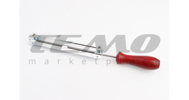 Напильник с рукояткой (дерево) + планка к-кт 4,0mm - фото 1