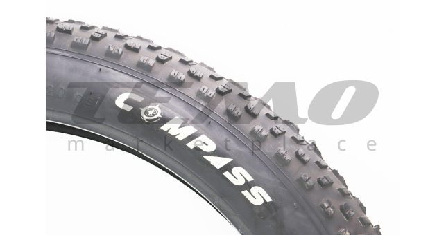 Велошина Chao Yang COMPASS 24&quot;x4.00 шипованная для FAT BIKE - фото 3