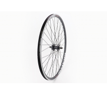 Колесо 28" переднє V/Disk-brake, обід "крапля" алюмінієвий, втулка Shunfeng 14Gx36H, кріпл. гайка, "GRAVITY", чорне
