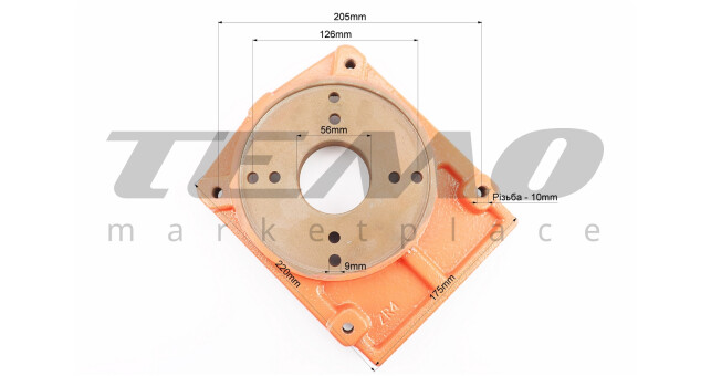 Плита (переходник) Тип 3 - фото 3