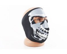 Підшоломник літній (маска) Чорний з малюнком