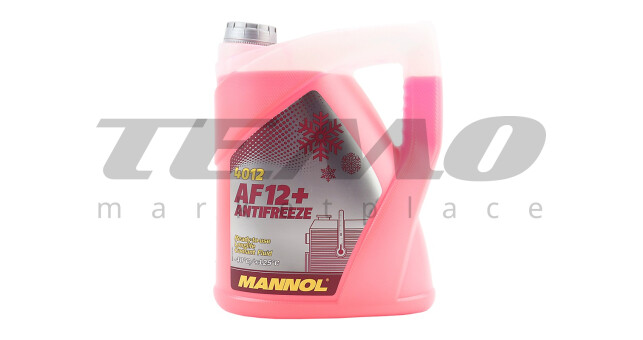 Жидкость охлаждающая -40&deg;C "АНТИФРИЗ AF12", красная 5L - фото 1