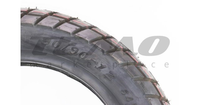 Шина для мотоцикла Mototech 9009 90/90-12 безкамерна шипована - фото 2