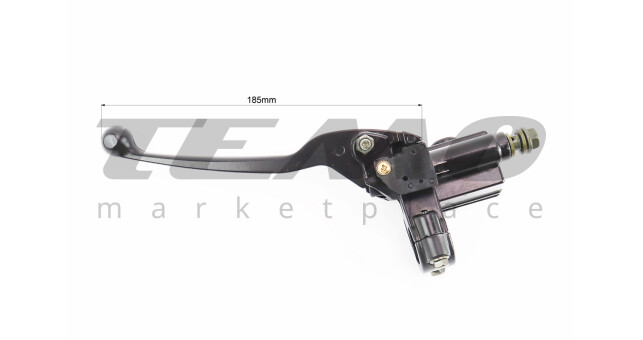 Гальмівний циліндр Honda Lead з важелем правий чорний - фото 3