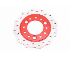Диск гальмівний Honda DIO червоний