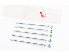 Вісь переднього колеса d10mm; L180mm + гайка, 5 шт