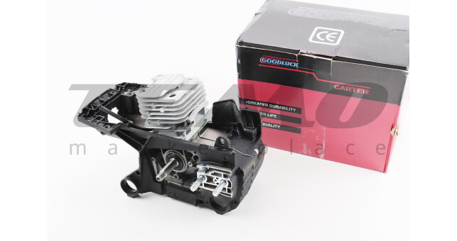 Блок двигуна у зборі 52cc 45mm, чорний картер - фото 1