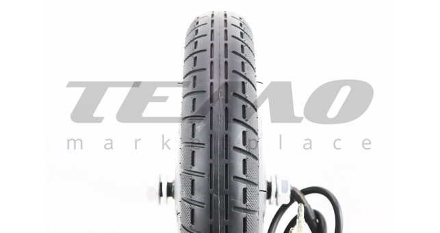 Колесо-ЕЛЕКТРО-МОТОР 10&quot; 36V-350W, пром-підшипник (15х32х9) 6002 2RS, Е9 МАХ (електросамокат) - фото 4