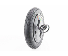Колесо-ЕЛЕКТРО-МОТОР 10" 36V-350W, пром-підшипник (15х32х9) 6002 2RS, Е9 МАХ (електросамокат)