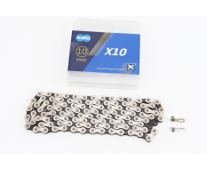 Ланцюг приводний 1/2х11/128х114L 10 швидкостей, сріблясто-чорна X10