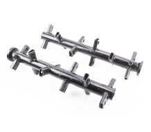Вал фрези к-кт 2шт, під шліць 32mm, ширина захвата 1100mm, 24 ножа, R175/180/190/195/мототрактор
