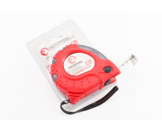 Рулетка з фіксатором 10мx25 мм "Магніт" MT-0310