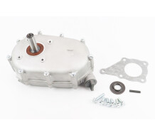 Редуктор з автоматичним зчепленням, двигун під шпонку D-20mm, вихідний вал D-19mm, передавальне число 1/2