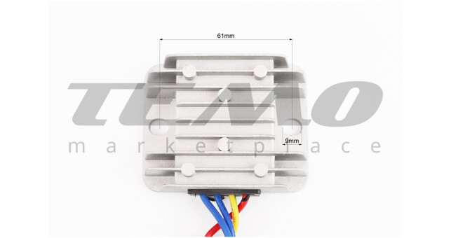 Реле зарядки (4 провода) - фото 2