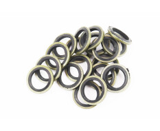 Шайба топливопровода низкого давления (прорезиненная) 12х17,5х2, к-кт 20шт