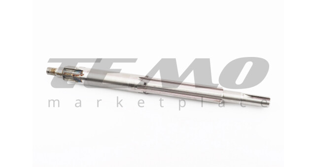 Вал КПП первичный с валом отбора мощности L-375 мм 101-2 М14 - фото 1