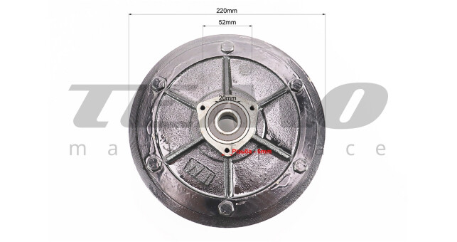Зчеплення у зборі два пази (різні кольори) - фото 3