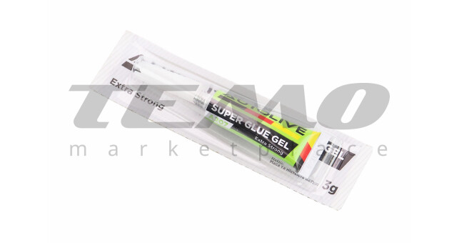 Клей багатофункціональний, гелевий "Super Glue GEL", 3g - фото 1