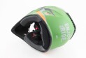 Шолом для мотоцикла  кросовий ендуро АТV FXW HF-116 L 59-60 см Чорний матовий з зеленим малюнком Q267 - фото 2