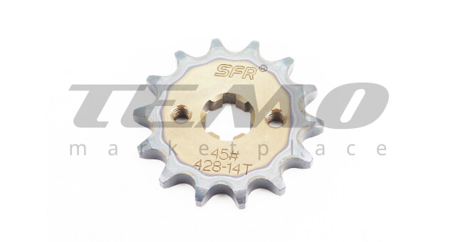 Звезда передняя SFR DELTA JH 428H-14T калёная - фото 1