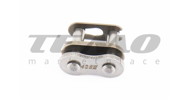 Звено замок цепи привода 428H - фото 1