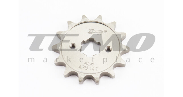 Звезда передняя SFR BOXER BM/ВМX 150cc 428H-14T JZ551004 - фото 1