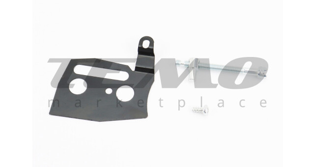 Натягувач ланцюга бічний (черв'ячний) + пластина гальма к-кт 4500/5200 - фото 1