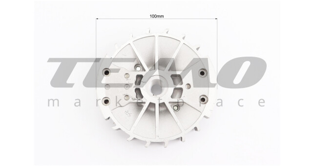 Ротор магнето + "собачка (метал)" 3800 - фото 3