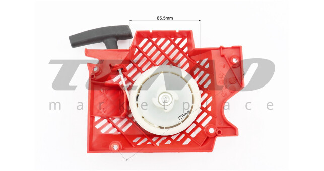 Стартер 4 зачепа, 4500/5200, "Плавний пуск" Тип 7 "Spektr/Байкал 6300", чорний - фото 3