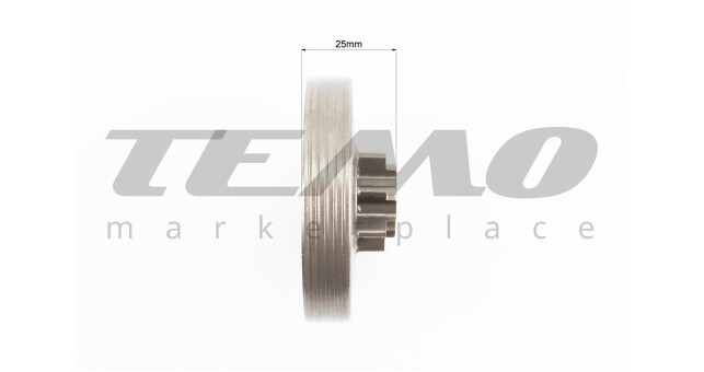 Тарілка зчеплення "зірка" 325-7 (цілісна) - фото 4