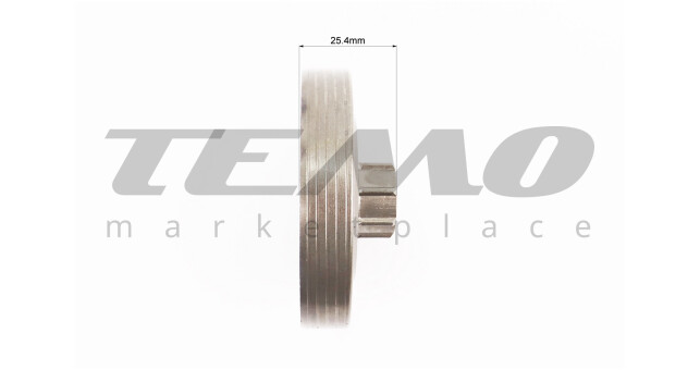 Тарілка зчеплення + зірка 3/8-7 3800 - фото 4