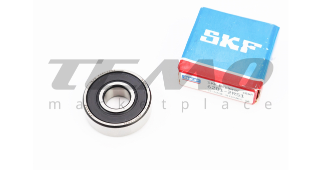Подшипник SKF 6201 2RS 12x32x10 - фото 1