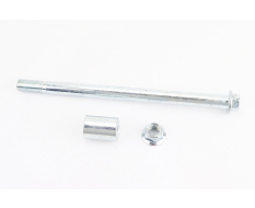 Вісь заднього колеса d15mm; L230mm + втулка, гайка
