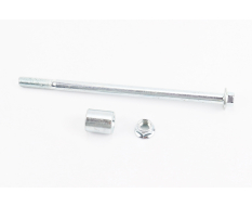Ось переднего колеса d10mm; L180mm + втулка, гайка