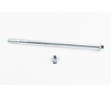 Вісь колеса заднього d15mm; L260mm, гайка