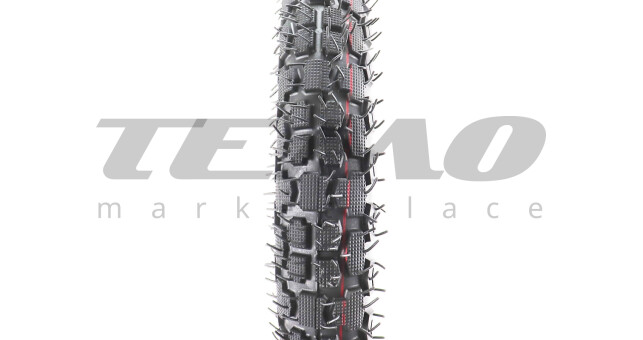 Шина для мотоцикла 2.75-18 шипованная - фото 3