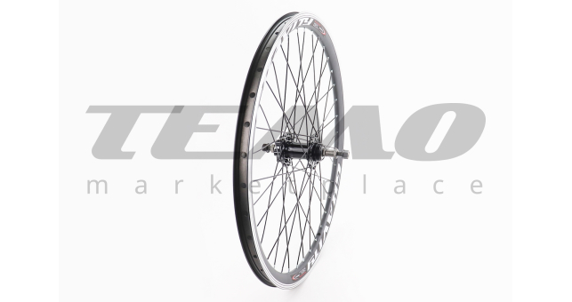 Колесо 24&quot; заднє V/Disk-brake, обід &quot;крапля&quot; алюмінієвий, втулка 14Gx36H, під вільнобіг, кріпл. гайка, &quot;GRAVITY&quot; - фото 2