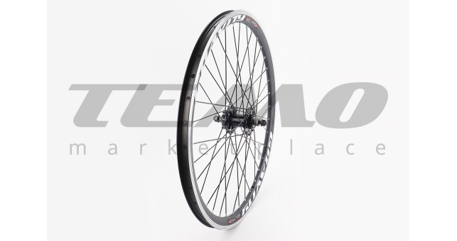 Колесо 24&quot; переднє Disk-brake, обід алюмінієвий, втулка 14Gx36H, кріпл. гайка, &quot;GRAVITY&quot; (можл. подряпини) - фото 2