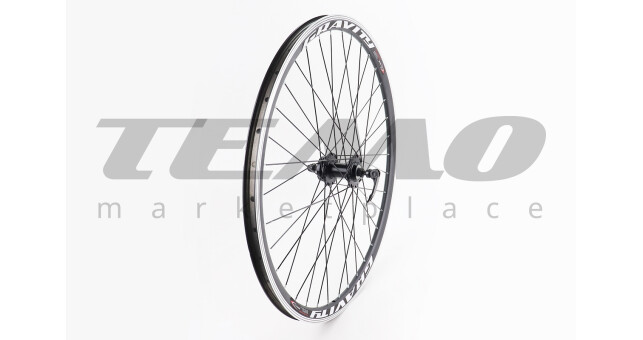 Колесо 27,5" переднее Disk-brake, обод "капля" и втулка 14Gx36H алюминиевые NECO MS31F, крепл. эксцентрик, "GRAVITY" - фото 2