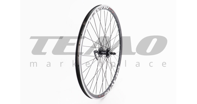 Колесо 27,5" переднее Disk-brake, обод "капля" и втулка 14Gx36H алюминиевые NECO MS31F, крепл. эксцентрик, "GRAVITY" - фото 1