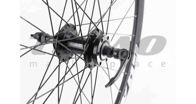 Колесо 27,5&quot; заднее Disk-brake, обод &quot;капля&quot; и втулка 14Gx36H алюминиевые NECO MS31R, под вольнобег, крепл. эксцентрик, &quot;GRAVITY&quot; - фото 4